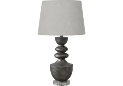 Lampe de table 28"H en résine