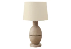 Lampe de table 25"H en résine
