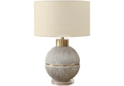 Lampe de table 26"H en résine