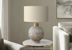 Lampe de table 26"H en résine