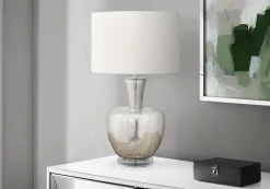 Lampe de table 26"H en verre