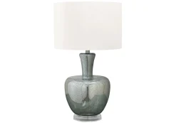 Lampe de table 26"H en verre