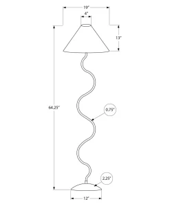Lampe sur pied 64