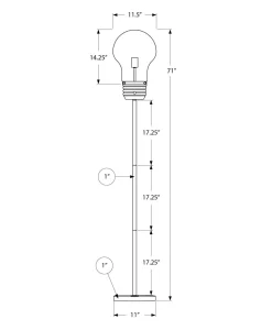 Lampe sur pied 71