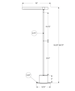 Lampe sur pied 65