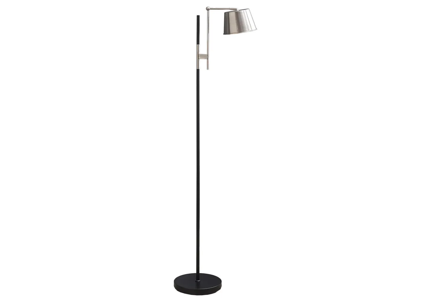 Lampe sur pied 65"H en métal