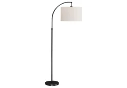 Lampe sur pied 65"H en métal