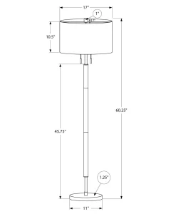 Lampe sur pied 60