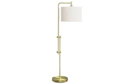 Lampe sur pied 63"H en métal