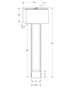 Lampe sur pied 62