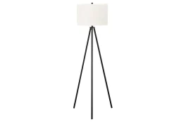 Lampe sur pied 63"H en métal