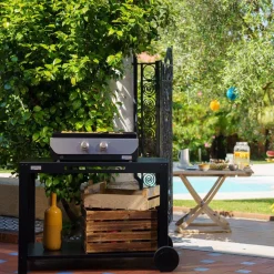 Le Marquier Table desserte 110 XL noire