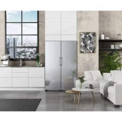 LG Congélateur 11,4 pi3, Argent platine, Vertical, 24