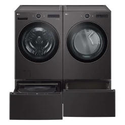 LG ENS Buanderie 4 morceaux, Inox noir