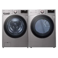 LG Ensemble laveuse et sécheuse, Acier graphite