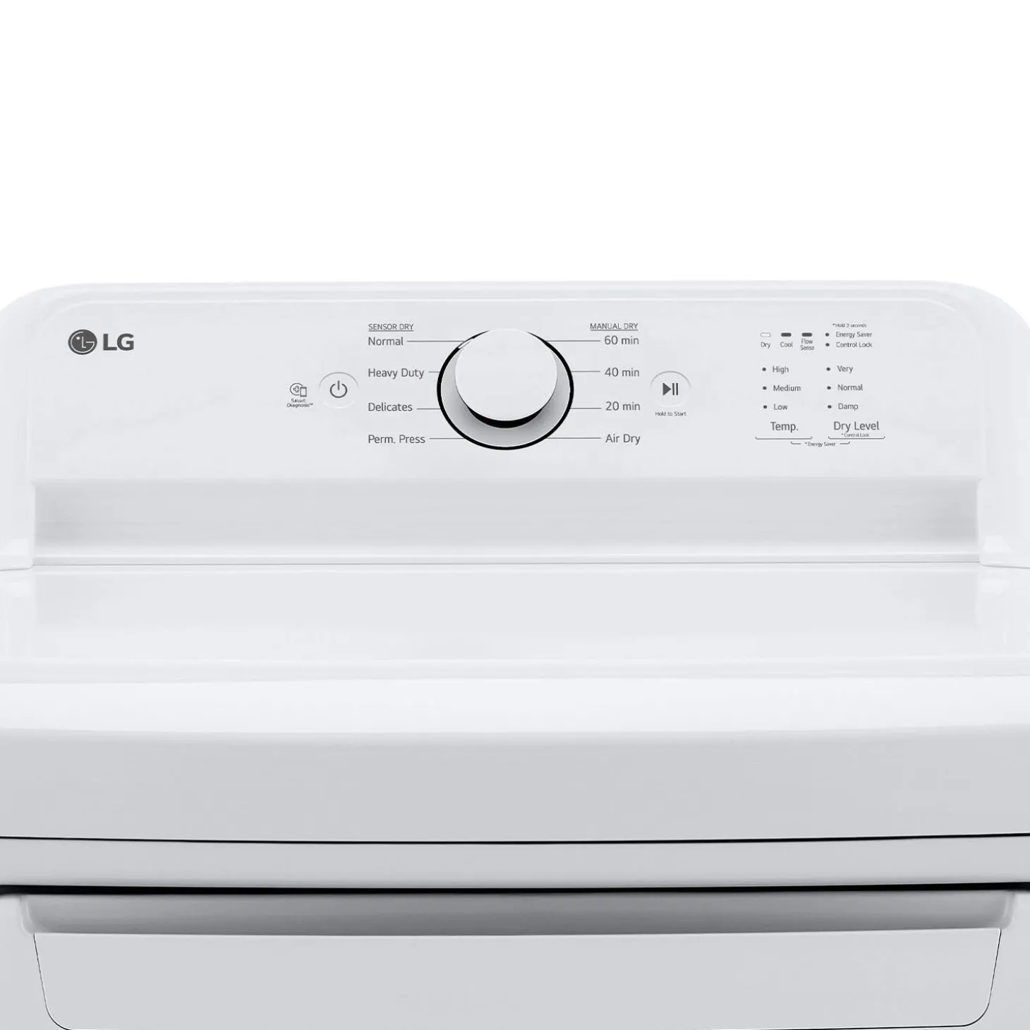 LG Ensemble laveuse sécheuse, Blanc, Chargement par le haut