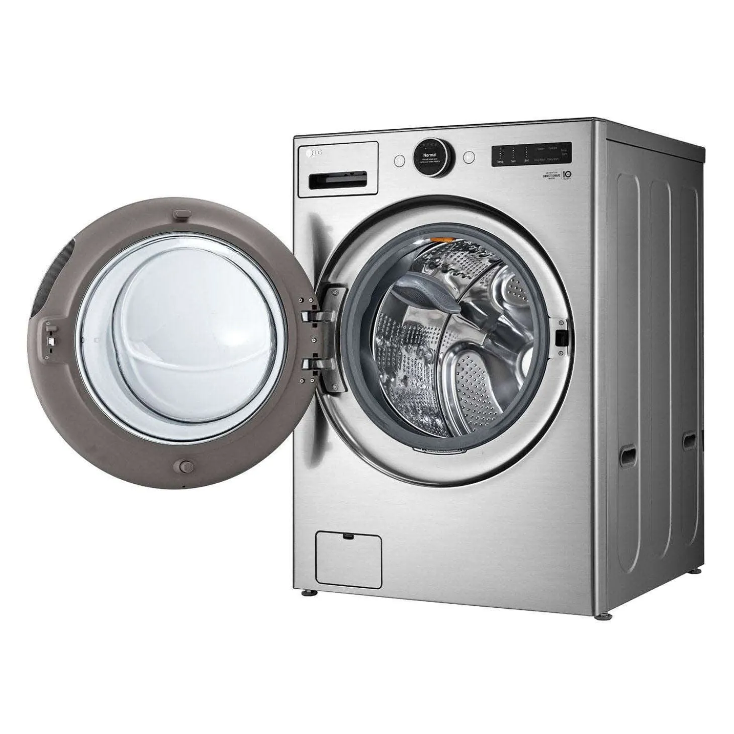 LG Ensemble laveuse sécheuse, Acier graphite, Chargement frontal
