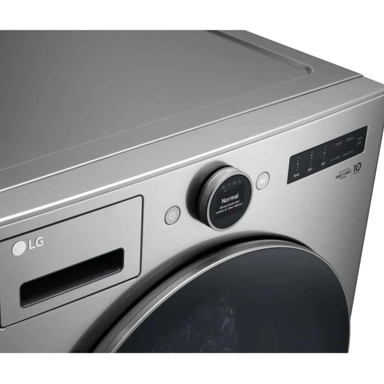 LG Ensemble laveuse sécheuse, Acier graphite, Chargement frontal