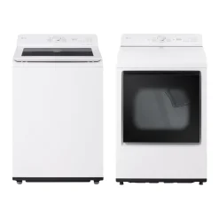 LG Ensemble laveuse sécheuse, Blanc, Chargement par le haut