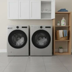 LG Ensemble laveuse sécheuse, Acier graphite, Chargement frontal