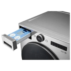 LG Ensemble laveuse sécheuse, Acier graphite, Chargement frontal