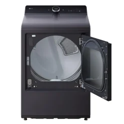 LG Ensemble laveuse sécheuse, Noir, Chargement par le haut