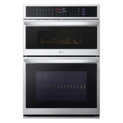LG Four mural double Acier inoxydable30"Électrique - WCEP6427F