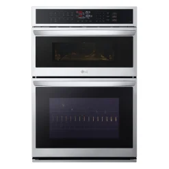 LG Four mural double Acier inoxydable30"Électrique - WCEP6423F