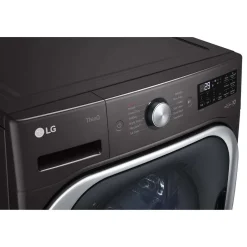 LG Laveuse Chargement frontal Inox Noir 29