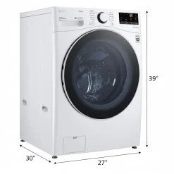 LG Laveuse Chargement frontal Blanc 27