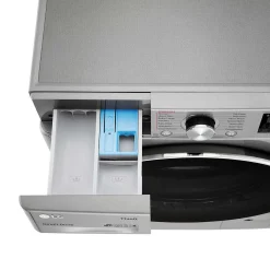 LG laveuse sécheuse 2 en 1, Acier Graphite, 24