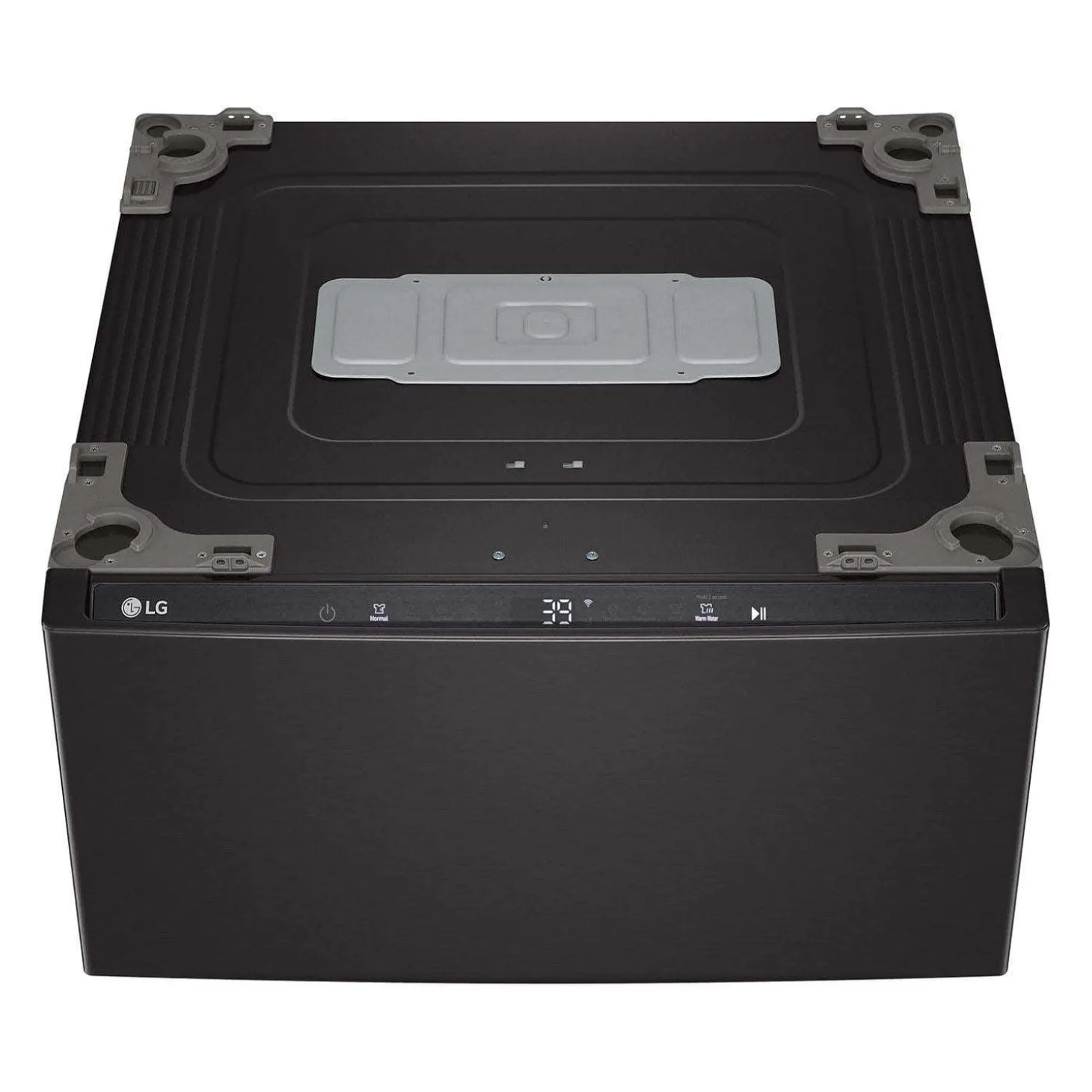 LG Laveuse-piedestal Chargement par le haut Inox Noir 29" - WD300CB