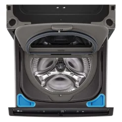 LG Laveuse-piedestal Chargement par le haut Inox Noir 29