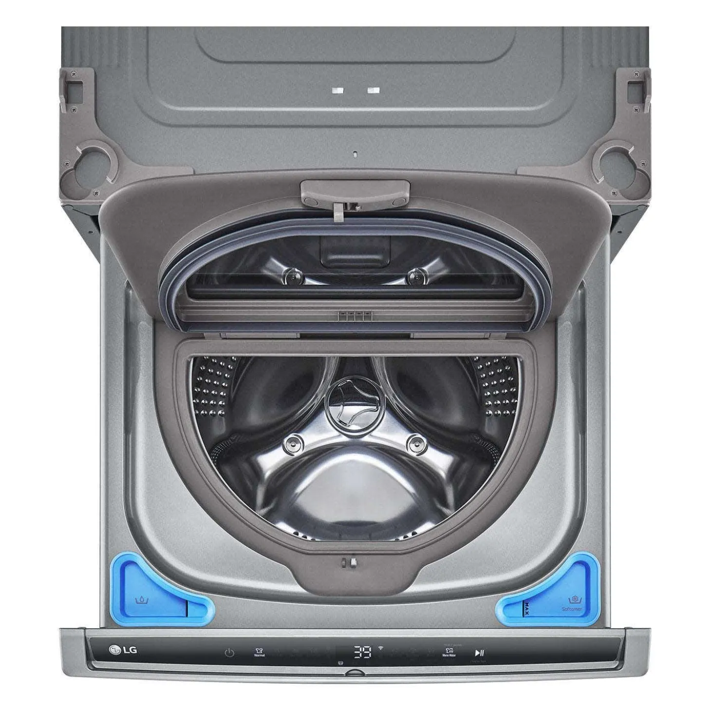 LG Laveuse-piedestal Chargement par le haut Acier graphite 29" - WD300CV