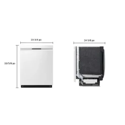 LG Lave-vaisselle Encastré Blanc 24