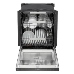 LG Lave-vaisselle Encastré Inox Noir 24