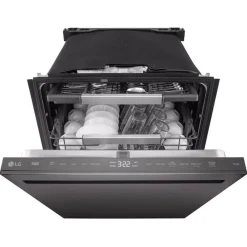 LG Lave-vaisselle Encastré Inox Noir 24