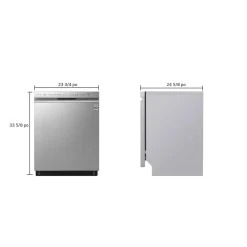 LG Lave-vaisselle Encastré Acier inoxydable 24