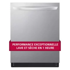 LG Lave-vaisselle Encastré Acier inoxydable 24