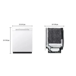 LG Lave-vaisselle Encastré Blanc 24