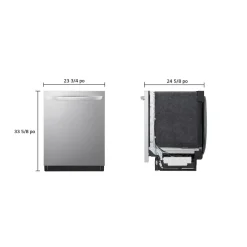 LG Lave-vaisselle Encastré Acier inoxydable 24