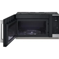 LG Micro-ondes avec hotte, Acier inoxydable, 30", 1050W, 400