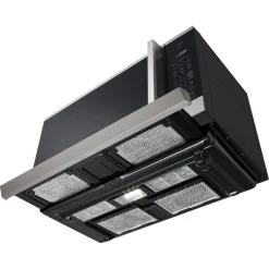 LG Micro-ondes avec hotte, Acier inoxydable, 30