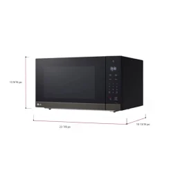 LG Micro-ondes Inox Noir24