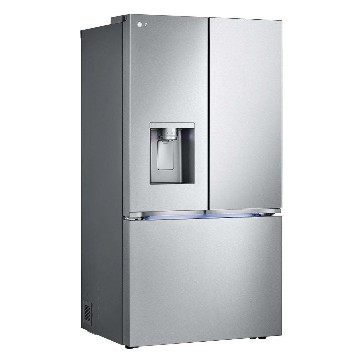 LG Rédfrigérateur 26 pi3 36 po Acier inoxydable Congélateur en bas, Portes françaises - LRYXC2606S