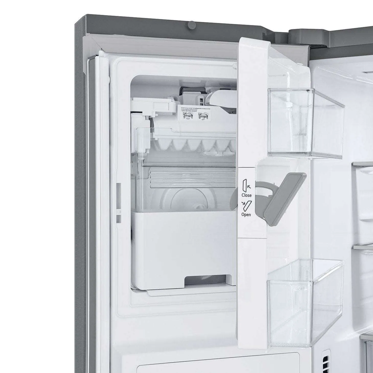 LG Rédfrigérateur 26 pi3 36 po Acier inoxydable Congélateur en bas, Portes françaises - LRYXC2606S