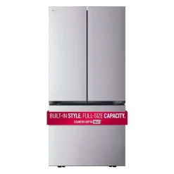 LG Réfrigerateur 21 pi3 33 po Acier inoxydable Congélateur en bas, Portes françaises - LF21C6200S