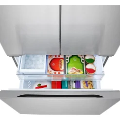 LG Réfrigérateur 25 pi3 36 po Acier inoxydable Portes françaises - LF25Z6211S