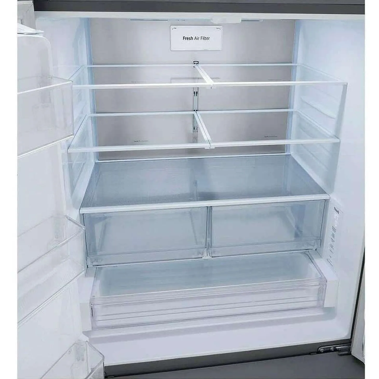 LG Réfrigérateur 31 pi3 36 po Acier inoxydable Portes françaises - LRFXS3106S