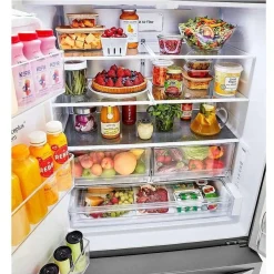 LG Réfrigérateur 31 pi3 36 po Acier inoxydable Portes françaises - LRFXS3106S
